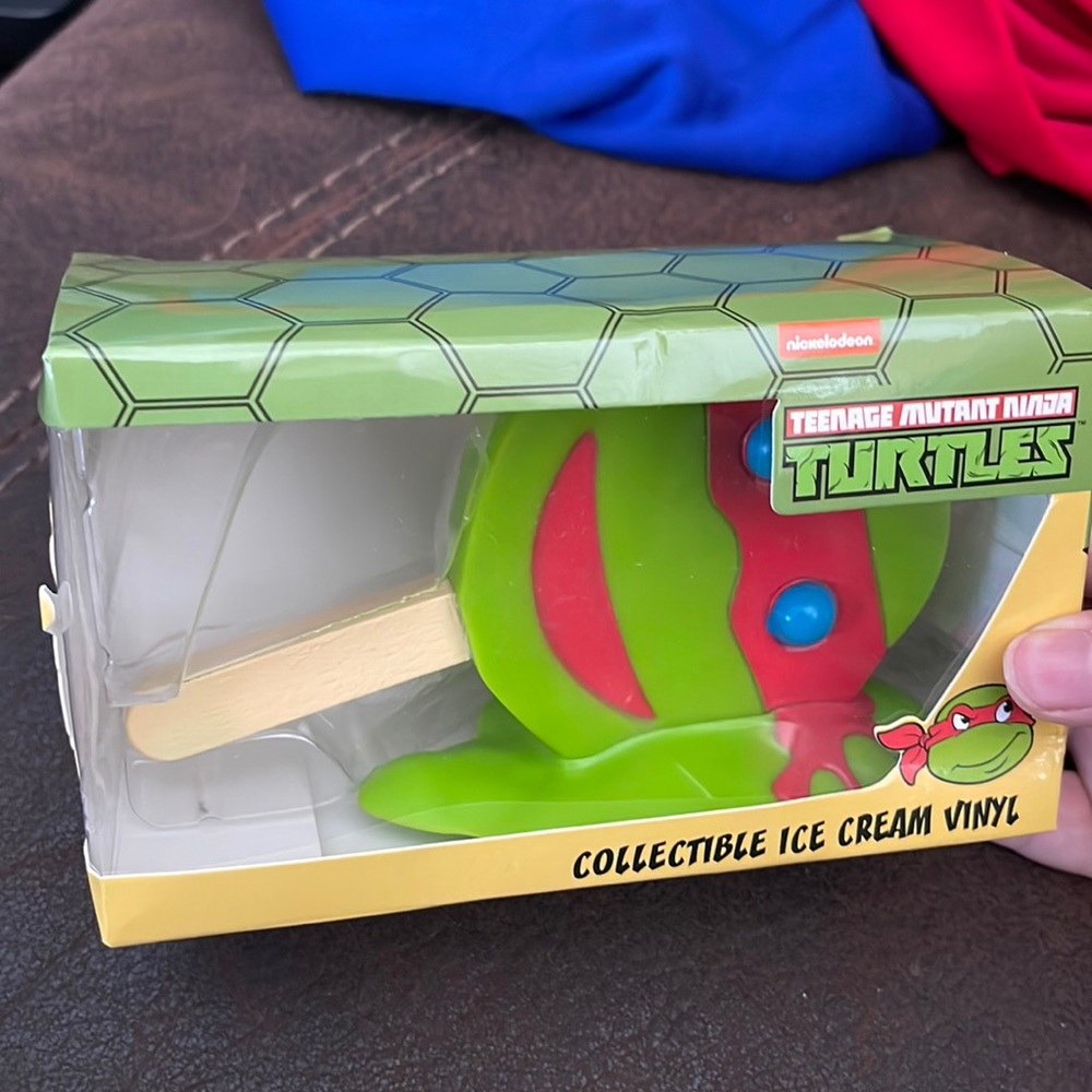 Ninja turtles collectible ice cream vinyl
